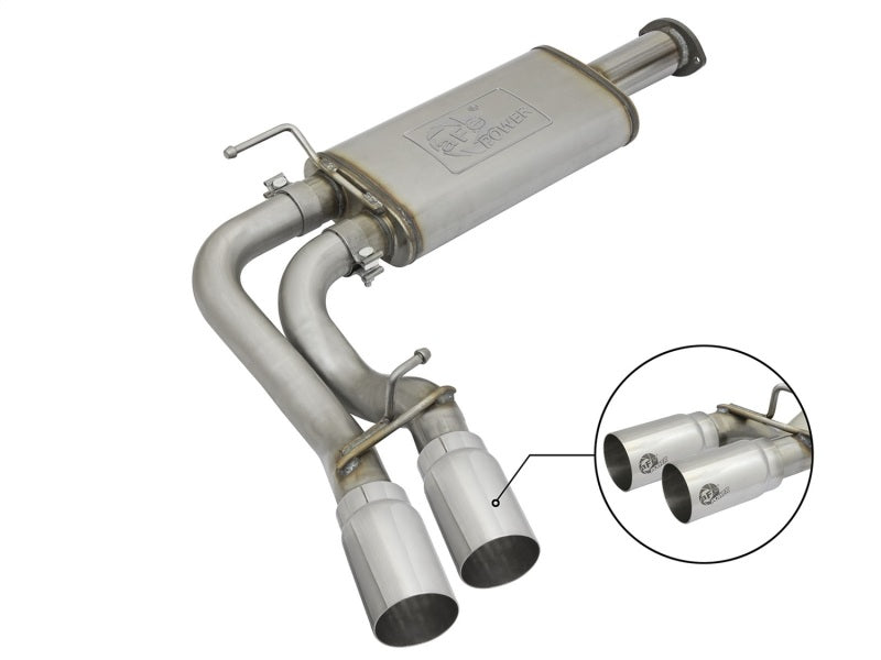 aFe Rebel Exhausts Cat-Back SS w/Polished Tip 16 Toyota Tacoma V6-3.5L Secondary image