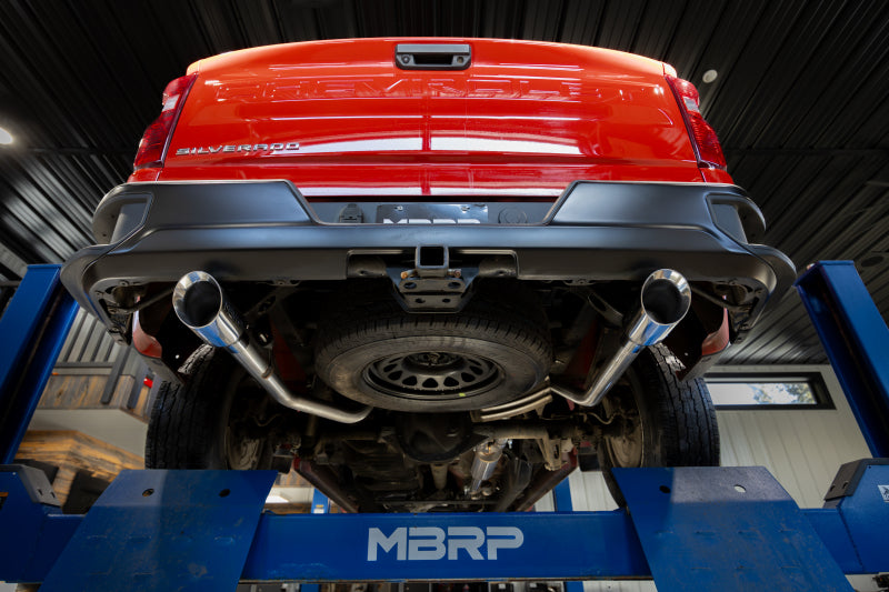 MBRP 2019+ Chevrolet Silverado 1500 / 2019+ GMC Sierra 1500 T304 SS 3in Armor Pro Cat-Back Exhaust Secondary image
