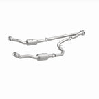MagnaFlow 20-21 Ford Transit-150 Single Underbody V6 3.5L RWD Direct-Fit Catalytic Converter for offroad performance upgrades.