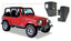 Bushwacker 97-06 Jeep Wrangler Trail Armor Rear Corners - Black with red Jeep