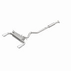 MagnaFlow 13 Scion FR-S / 13 Subaru BRZ Dual Split Rear Exit Stainless Cat Back Performance Exhaust system design