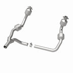 MagnaFlow Conv DF 07-09 Jeep Wrangler/Wrangler Unltd 3.8L (49 State) stainless steel exhaust parts