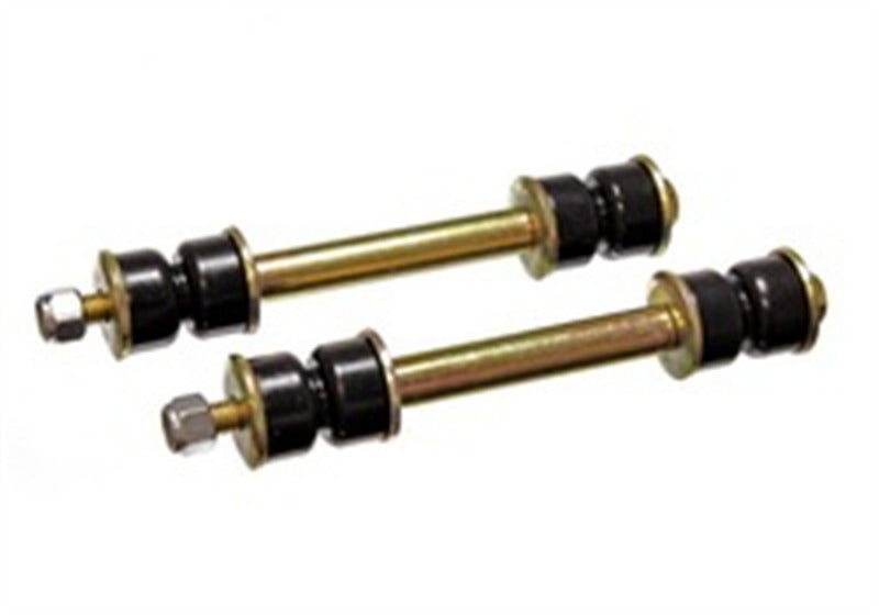 Energy Suspension Universal 3 9/16 Inch Front Black Sway Bar End Links for offroad performance upgrades.