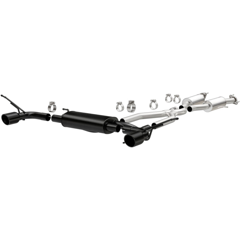 MagnaFlow Cat-Back SS 2.5in Dual Split Rear 4in Black Tip 11-16 Jeep Grand Cherokee 5.7L V8/3.6L V6 Secondary image