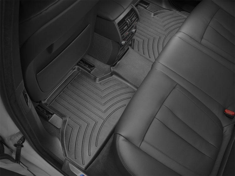 WeatherTech 14+ BMW X5 Rear FloorLiner - Black in vehicle