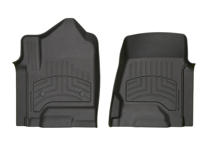 WeatherTech 15-19 GMC Yukon / Cadillac Escalade / 15-18 Chevrolet 1500 Front FloorLiner HP - Black Main image