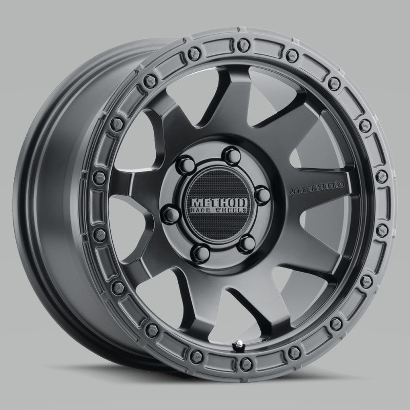 Method MR317 20x9 +18mm Offset 6x5.5 106.25mm CB Matte Black Wheel Secondary image