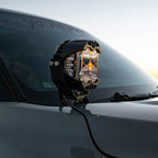 Baja Designs 2022 Toyota Tundra LP4 A-Pillar Light Mount Kit on vehicle