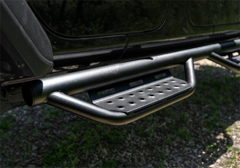 N-Fab RS Nerf Step 07-18 Jeep Wrangler JK 4DR - Full Length - Tex. Black Secondary image