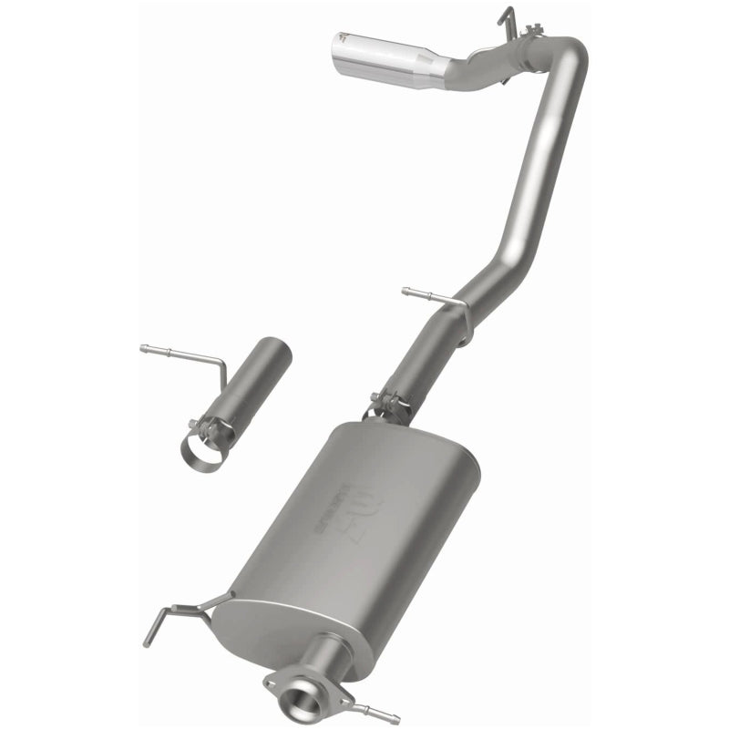 MagnaFlow CatBack 18-19 Ford Expedition V6 3.5L Gas 3in Polished Stainless Exhaust for offroad performance upgrades