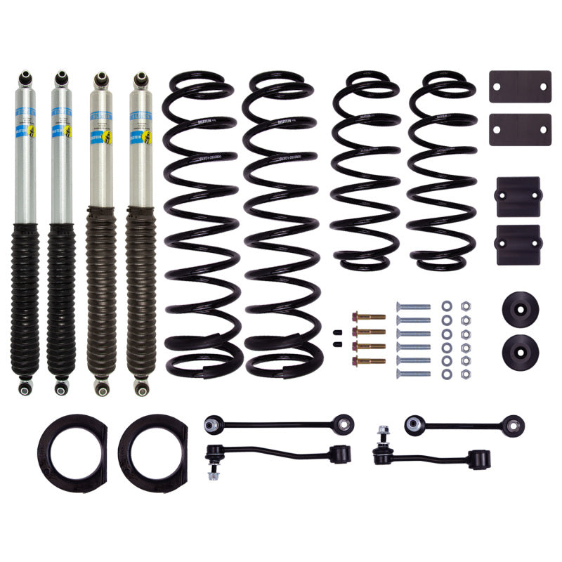 Bilstein 18-23 Jeep Wrangler JL 4DR B8 5100 1.5in Suspension Lift Kit (With Winch) parts and components for offroad performance