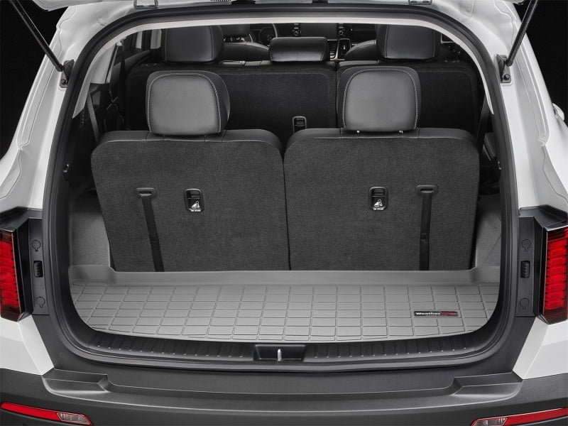 WeatherTech 2021+ Kia Sorento Cargo Liners - Grey Secondary image