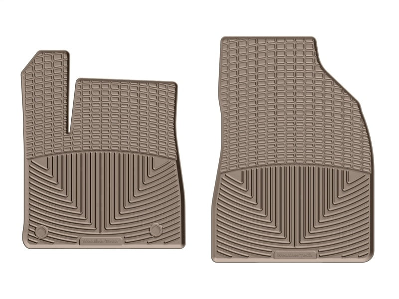 WeatherTech 2014-2019 Toyota Highlander Front Rubber Mats - Tan Secondary image