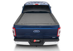 BAK 21-22 Ford F-150 (Incl. 2022 Lightning) Revolver X4s bed cover on blue truck