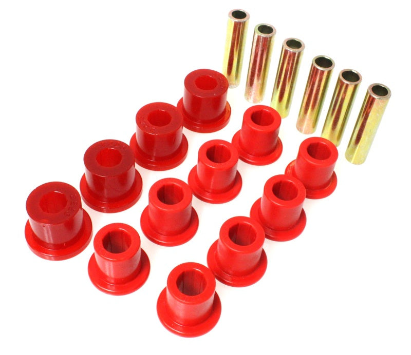Energy Suspension Spring & Shackle Bushing - Red Secondary image