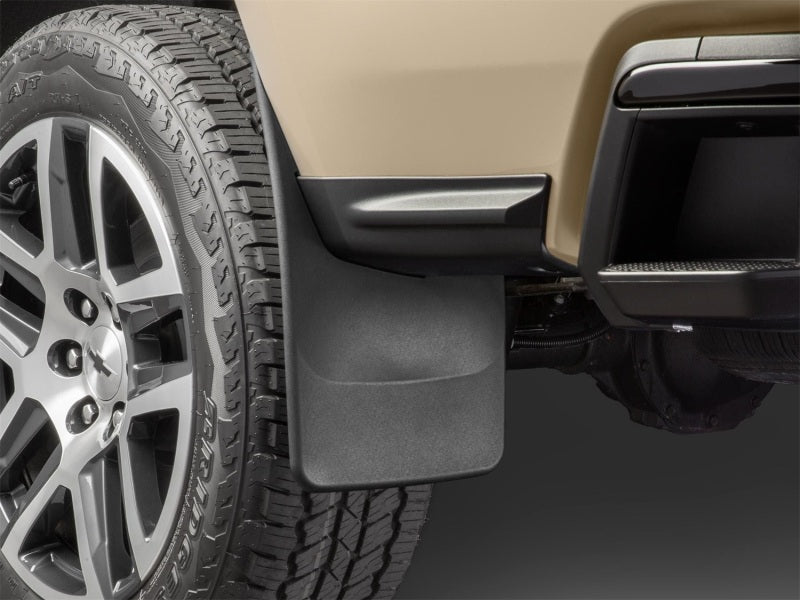 WeatherTech 23 Chevrolet Colorado No Drill MudFlaps Rear -Black Secondary image