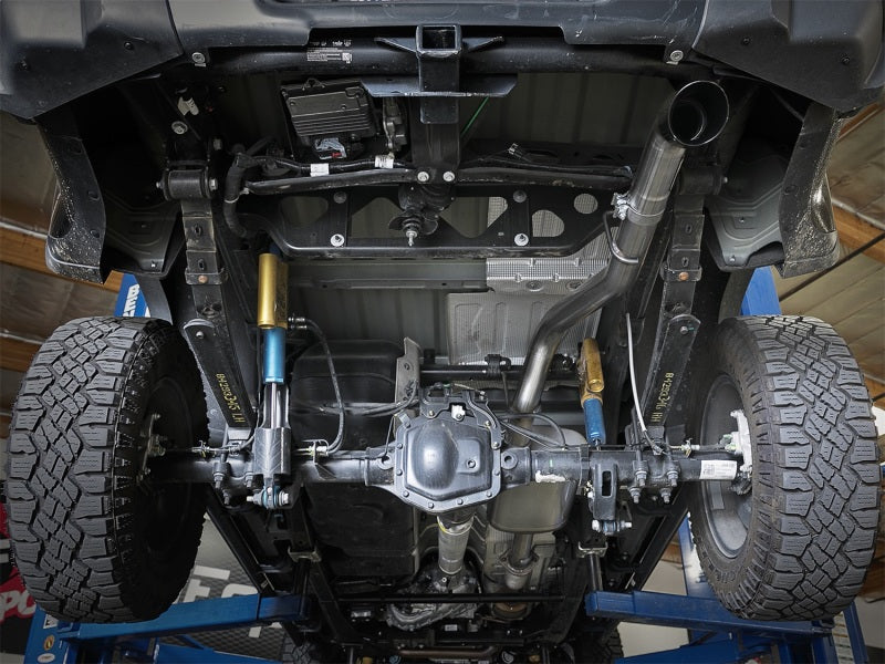 aFe MACH Force-Xp Hi-Tuck 3in. 409 SS C/B Exhaust 15-18 GM Colorado/Canyon L4-2.5L/V6-3.6L - Blk Tip Secondary image