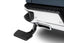 AMP Research 19-22 Chevrolet/GMC Silverado/Sierra 1500 BedStep - Black mounted on truck bumper
