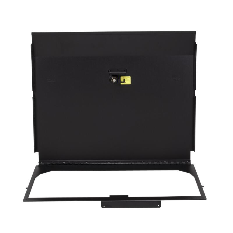Tuffy Jl Locking Cubby Cover- Blk 2019+ Jl Wrangler for secure storage.