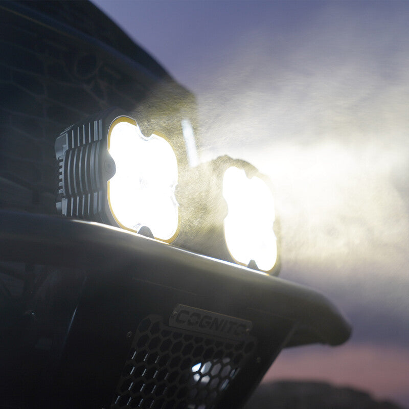 KC HiLiTES FLEX ERA 4 - 2-Light Master Kit on offroad truck