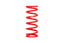 Eibach ERS 7.00 inch L x 2.50 inch dia x 500 lbs Coil Over Spring for offroad performance upgrades.