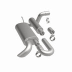 MagnaFlow 18-23 Jeep Wrangler JL 2.0L/3.6L Overland Series Axle-Back Exhaust parts and accessories