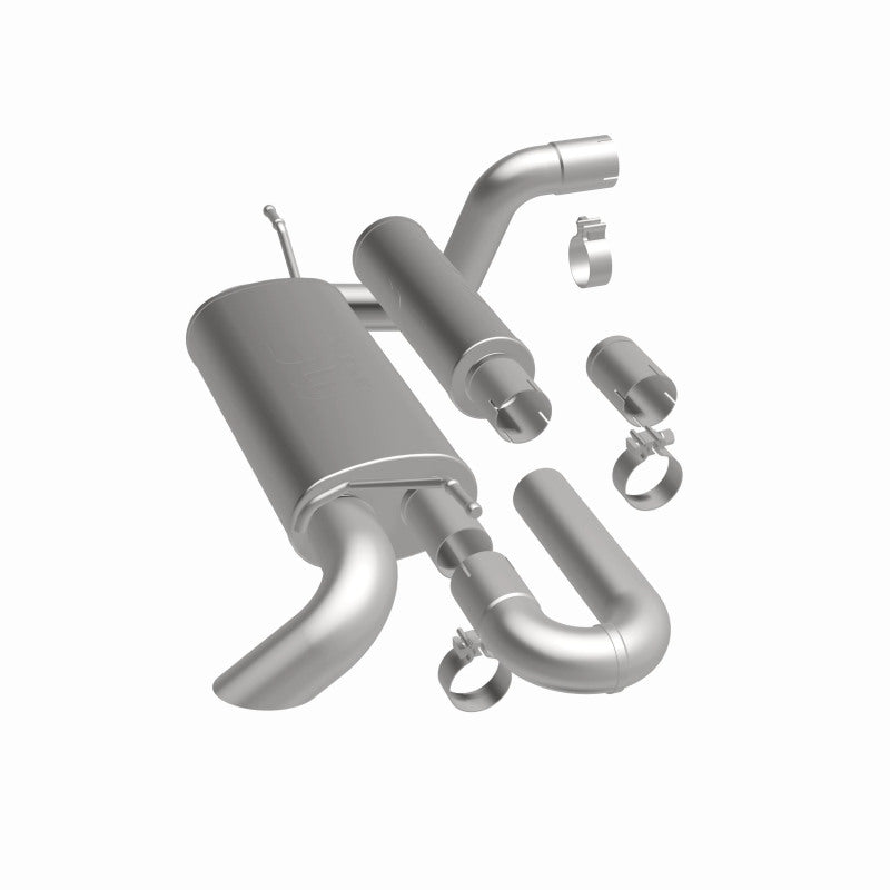 MagnaFlow 18-23 Jeep Wrangler JL 2.0L/3.6L Overland Series Axle-Back Exhaust parts and accessories