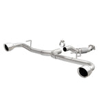 MagnaFlow Cat-Back 2015 Alfa Romeo 4C 1.7L SS 2.5in Dual Split Rear 4.in Tips exhaust system for performance upgrades