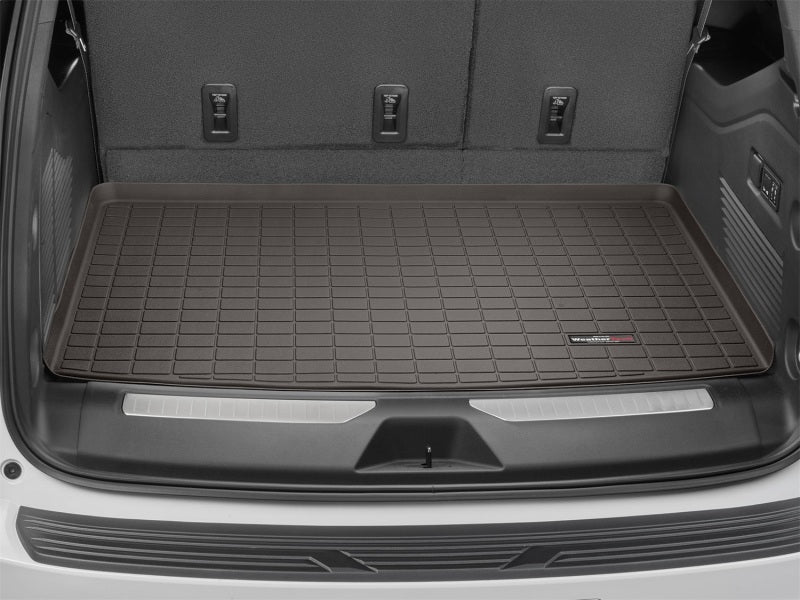 WeatherTech 2021+ Chevrolet  Suburban Trunk Cargo Liner - Cocoa Secondary image