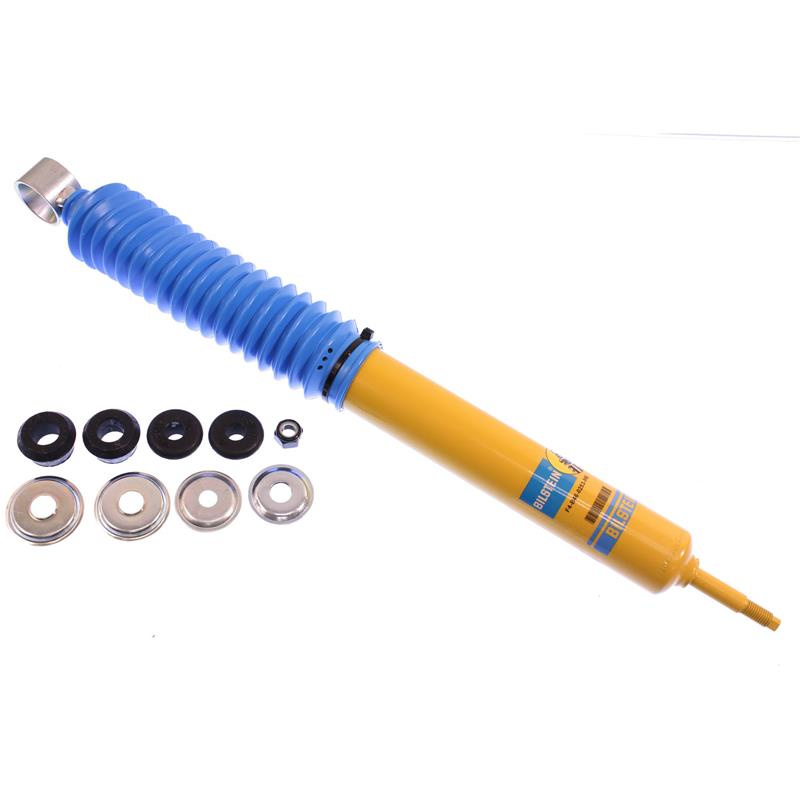 Bilstein B6 1993 Land Rover Defender 110 Base Rear 46mm Monotube Shock Absorber with components Main image