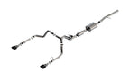 Borla 2024 Chevy Silverado 1500 6.2L V8 S-Type Catback Exhaust w/ Simulator - Black Chrome.