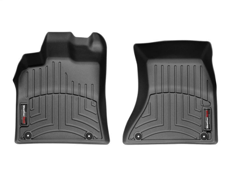 WeatherTech 09+ Audi Q5 Front FloorLiner - Black for durability