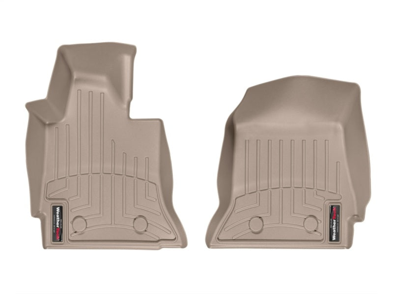 WeatherTech 14+ Chevy Corvette Front FloorLiner - Tan Secondary image