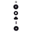 Bilstein Replacement B1 Suspension Hardware Kit components.