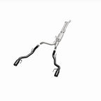 MagnaFlow SYS Cat-Back 2017 Ford F-150 Raptor 3.5L Dual Black Coated 3in Tips exhaust system for performance upgrades