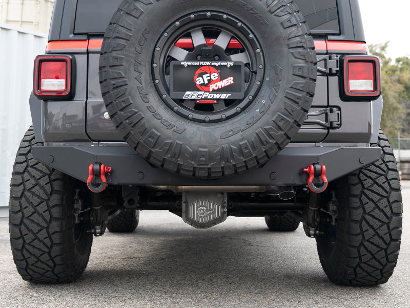 aFe MACH Force-Xp Hi-Tuck 3in 409 SS 18-20 Jeep Wrangler JL 2.0/3.6 Axle-Back Exhaust Secondary image