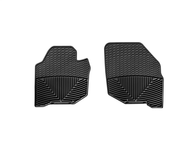 WeatherTech 07-08 Honda Fit Front Rubber Mats - Black Secondary image
