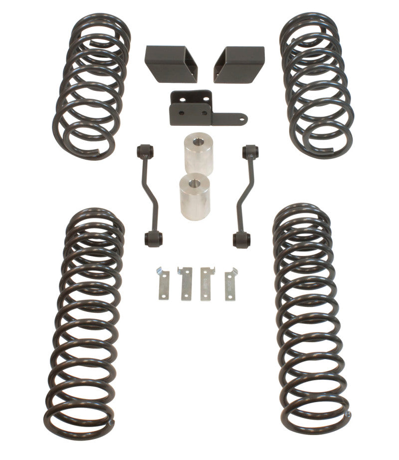 MaxTrac 2018+ Jeep Wrangler JL 3in Coil Lift Kit components