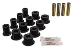 Energy Suspension 95-97 Toyota Tacoma / 89 4Runner / 89-95 Pick Up Black Rear Leaf Spring Shackle Bu components for performance upgrades.