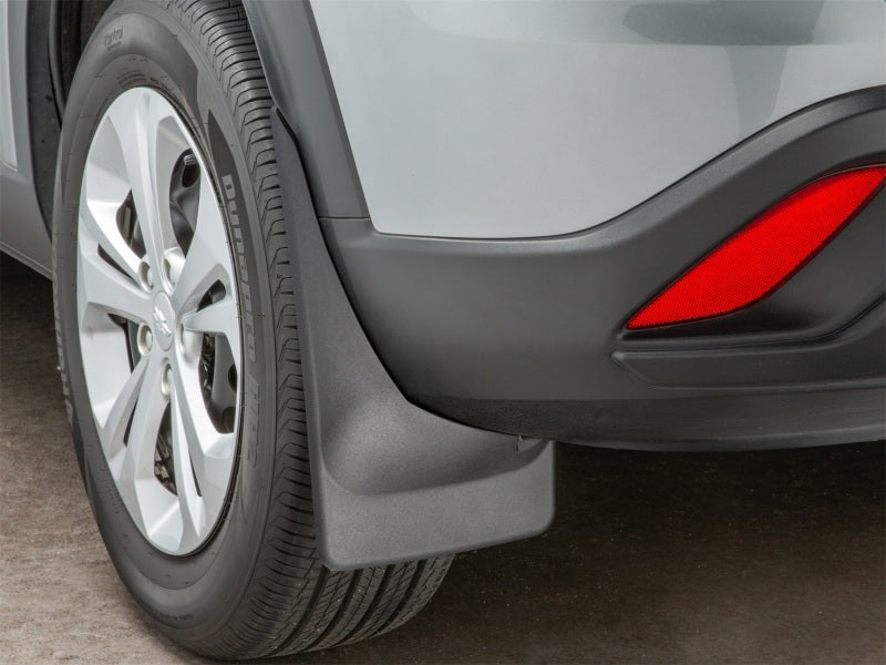 WeatherTech 24-25 Chevrolet Trax No Drill Rear MudFlaps - Black Secondary image