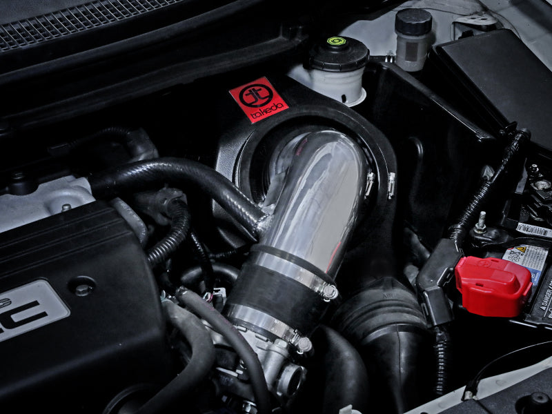 aFe Takeda Momentum Sealed Intake System 12 Honda Civic Si 2.4L Stage 2 Pro 5R Polished Secondary image