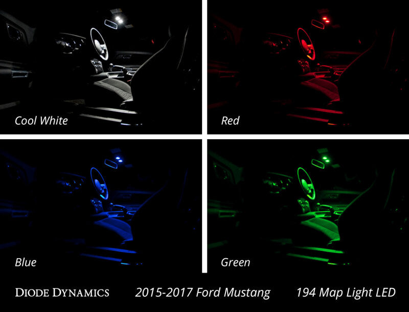 Diode Dynamics Mustang Interior Light Kit 15-17 Mustang Stage 2 - Blue Secondary image