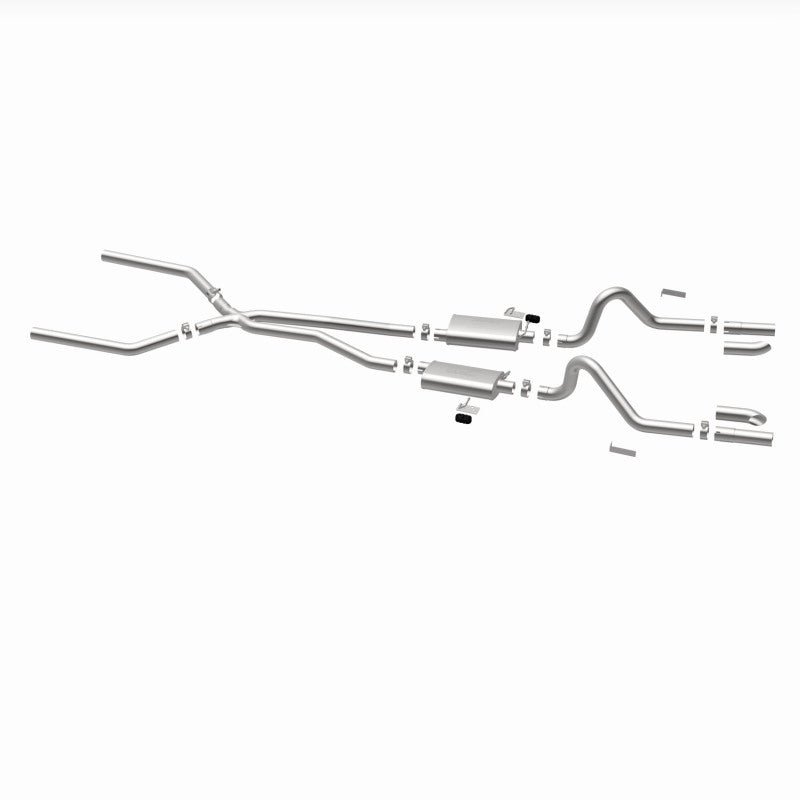 MagnaFlow SYS C/B 67-70 Mustang 2.50inch w/Tru-X exhaust system parts