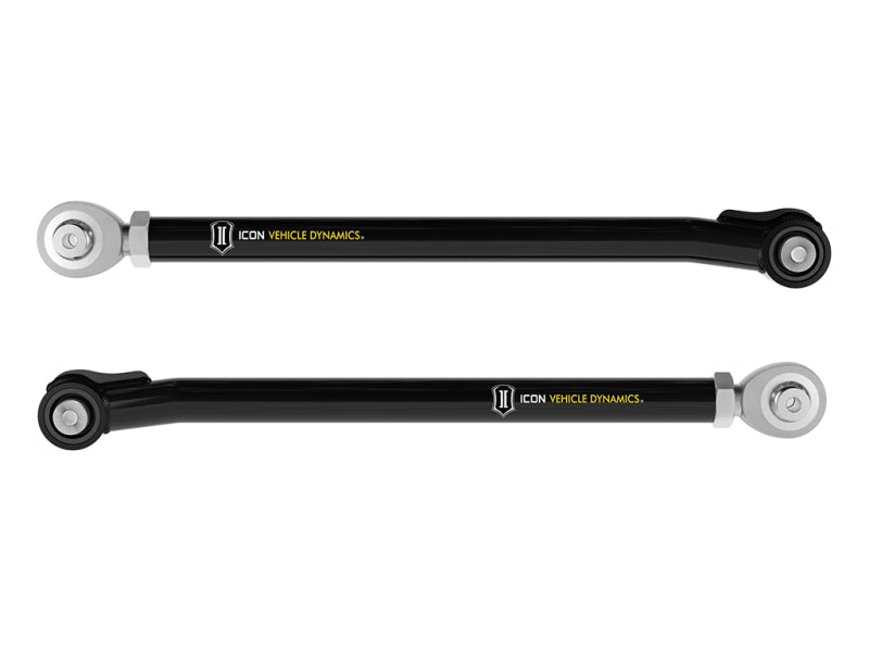ICON 22-23 Tundra / 2023+ Sequoia/Tacoma Tubular Rear Lower Link Kit for offroad suspension upgrades.