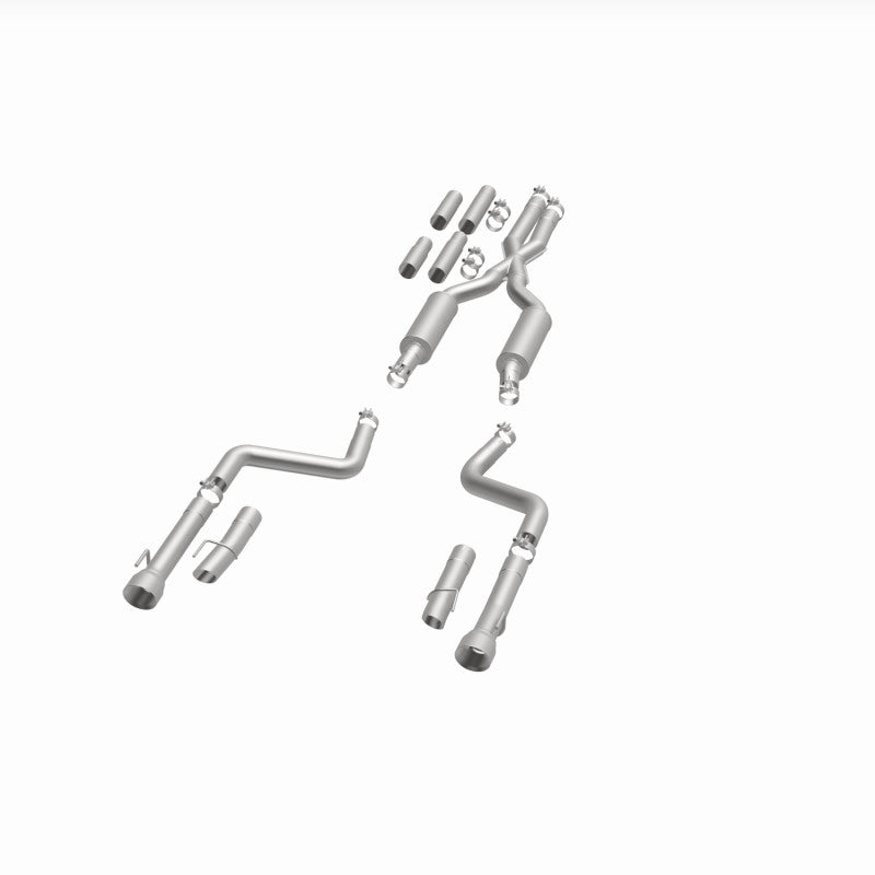 MagnaFlow 2017+ Dodge Charger 409 SS Polished 3in Quad Tips Cat-Back Exhaust components
