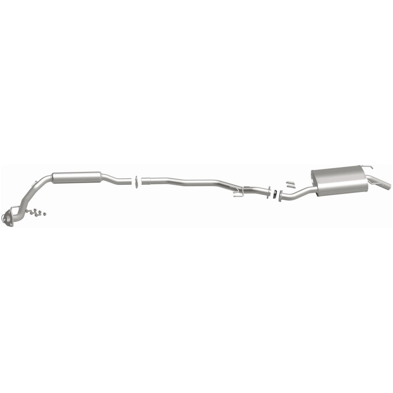MagnaFlow BRE Exhaust Kit 07-08 Honda Fit 1.5L exhaust system components.