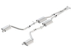 Borla 2015 Dodge Challenger 3.6L V6 ATAK Catback Exhaust No Tips Factory Valance system