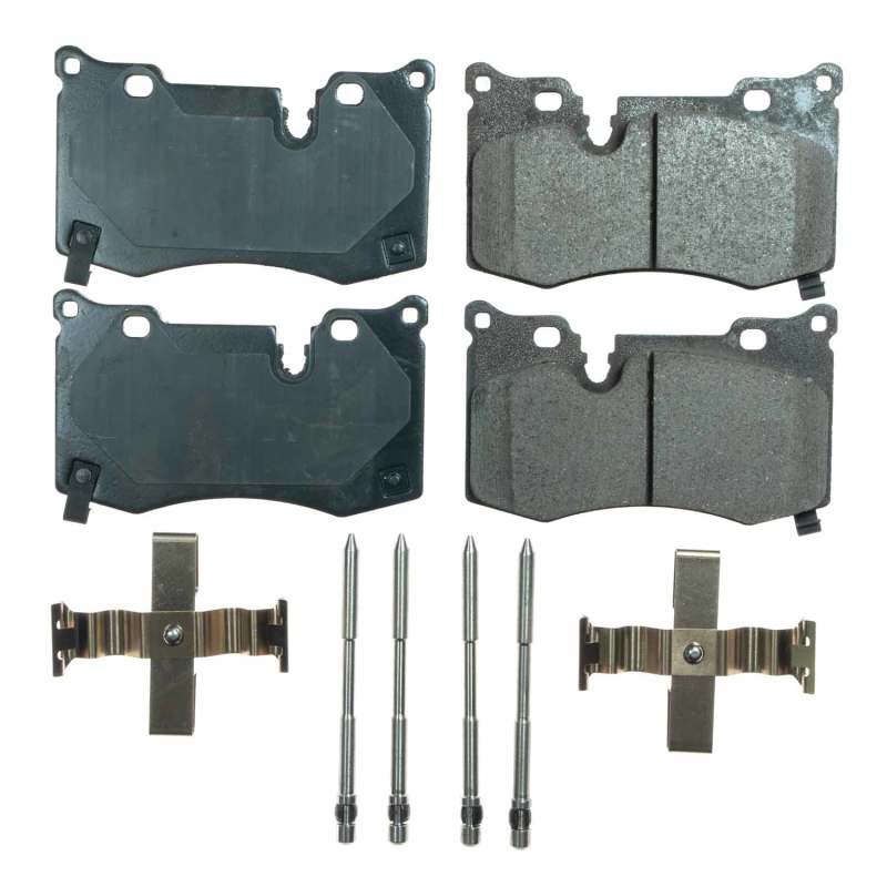 Power Stop 2020 Chevrolet Corvette C8 Base Rear Z17 Evolution Ceramic Brake Pads w/Hardware Secondary image
