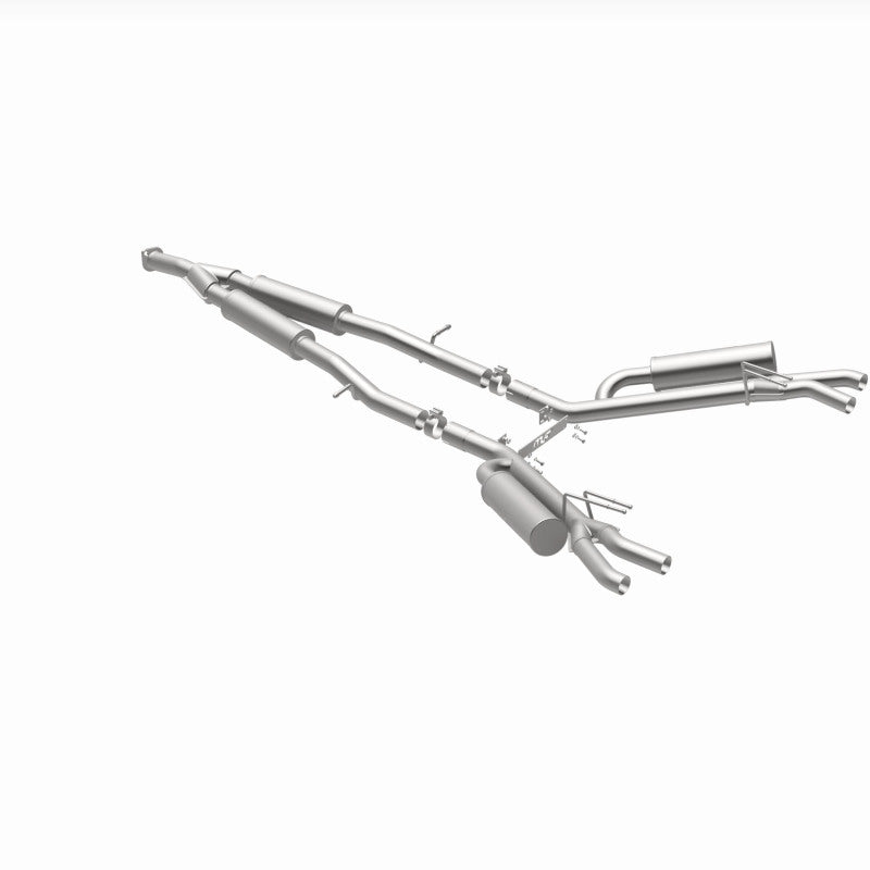 MagnaFlow Cat-Back Competition Exhaust 18-19 Kia Stinger L4-2.0LGAS Quad 2.5in Stainless Tips for offroad performance upgrades