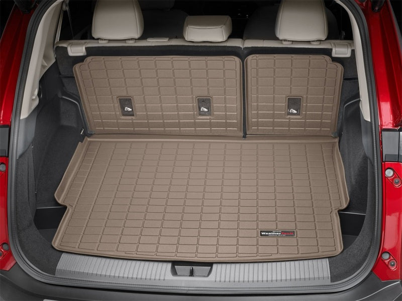 WeatherTech 2021+ Nissan Rogue Cargo Liners - Tan Secondary image